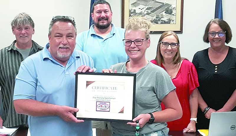 Town Honors Local Business | The Crothersville Times